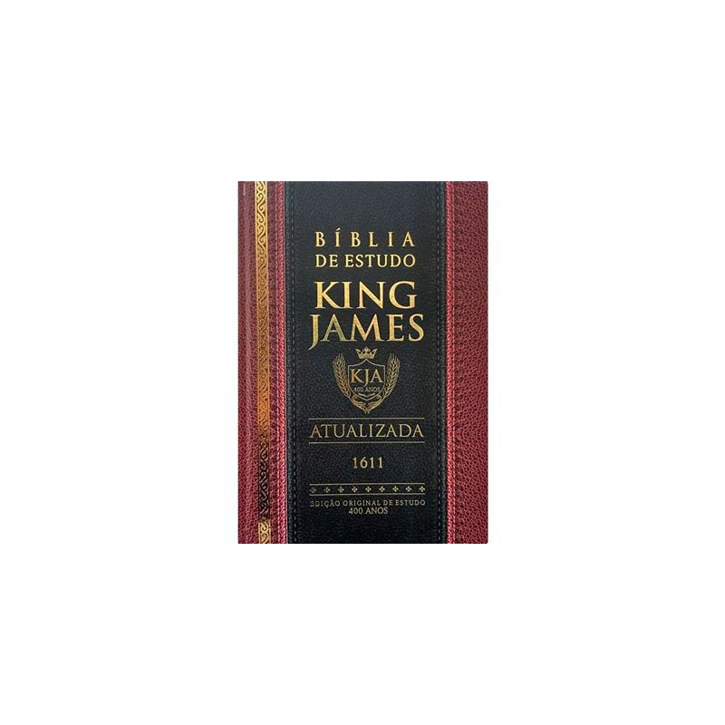 Bíblia de Estudo King James Atualizada | Hipergigante | Full Collor | Capa Dura